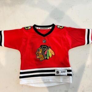 Kids Red Hockey Jersey